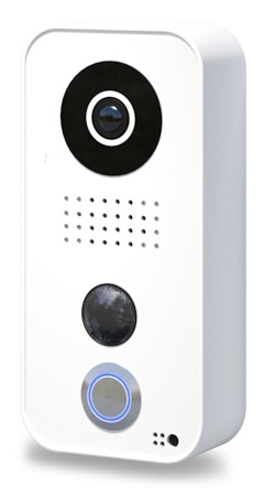 DoorBird IP Video Türstation D101, Polycarbonate Gehäuse, White Edition